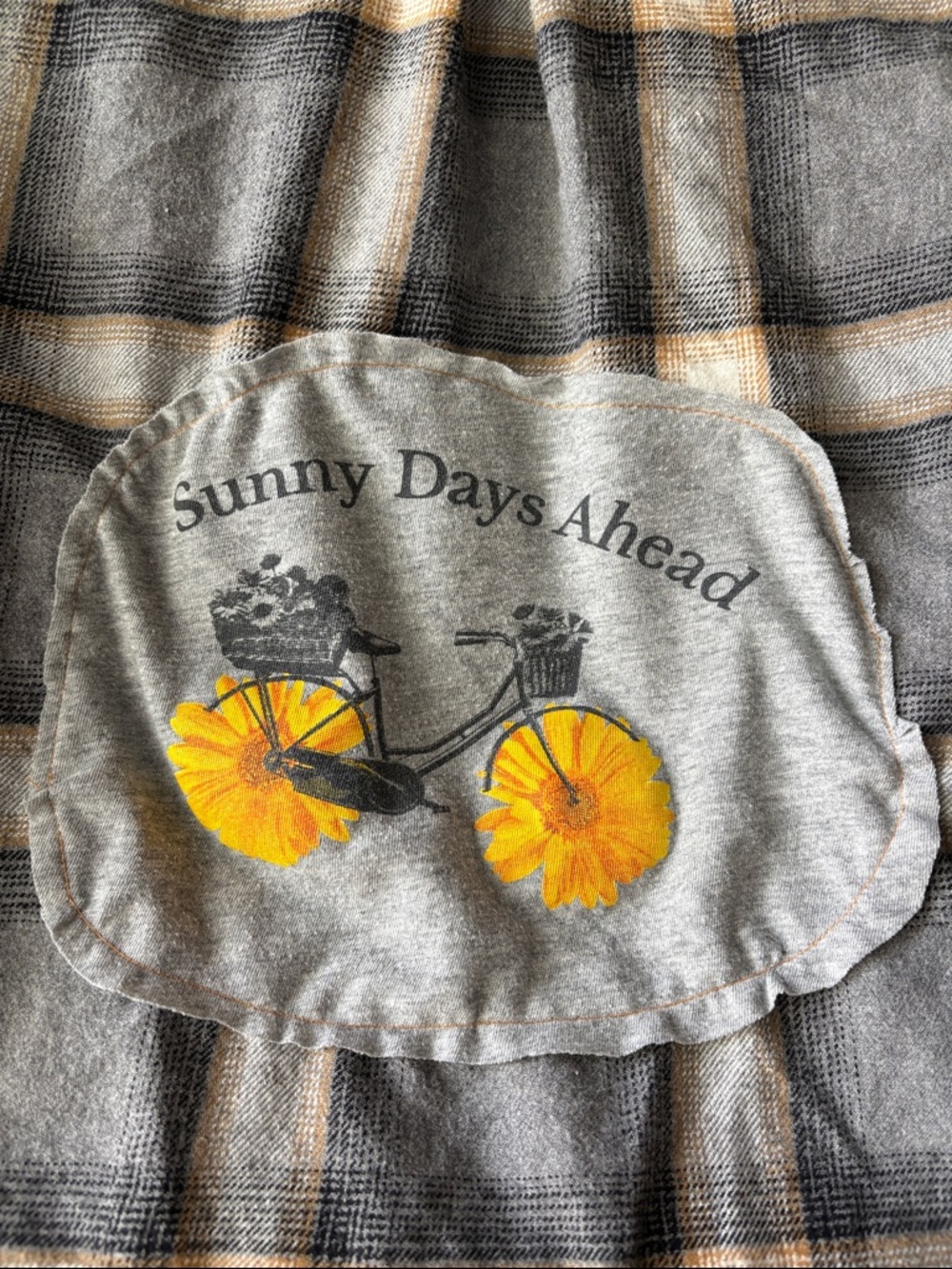 Upcycled Flannel Shirt  One of a kind. Unique.